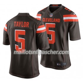 Maillot Cleveland Browns Tyrod Taylor 5 Nike Brun - Homme